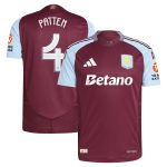 aston villa adidas home authentic shirt 2024-25 with patten 4 cup printing Collection | Official Aston Villa Shirts