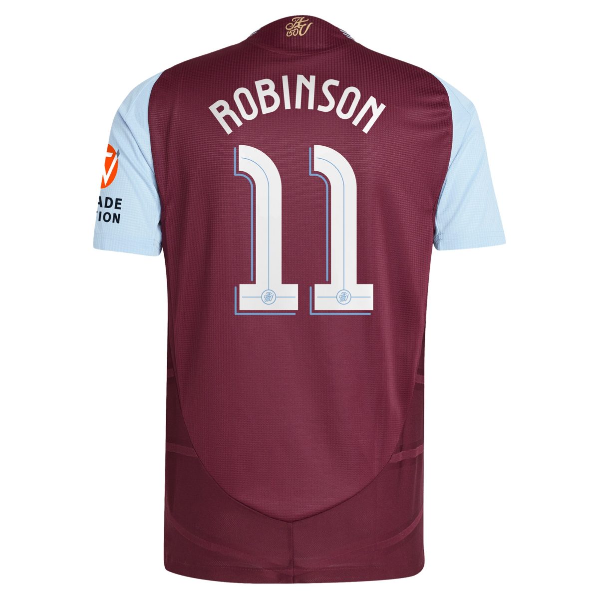 aston villa adidas home authentic shirt 2024-25 with robinson 11 cup printing Collection | Official Aston Villa Shirts
