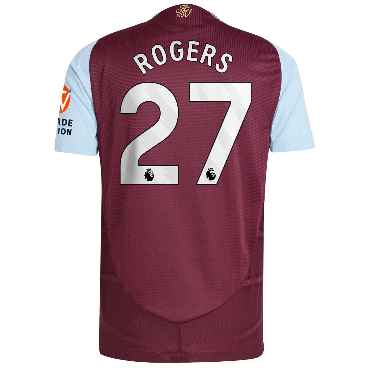 aston villa adidas home authentic shirt 2024-25 with rogers 27 printing Collection | Official Aston Villa Shirts