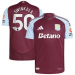 aston villa adidas home authentic shirt 2024-25 with swinkels 50 printing Collection | Official Aston Villa Shirts