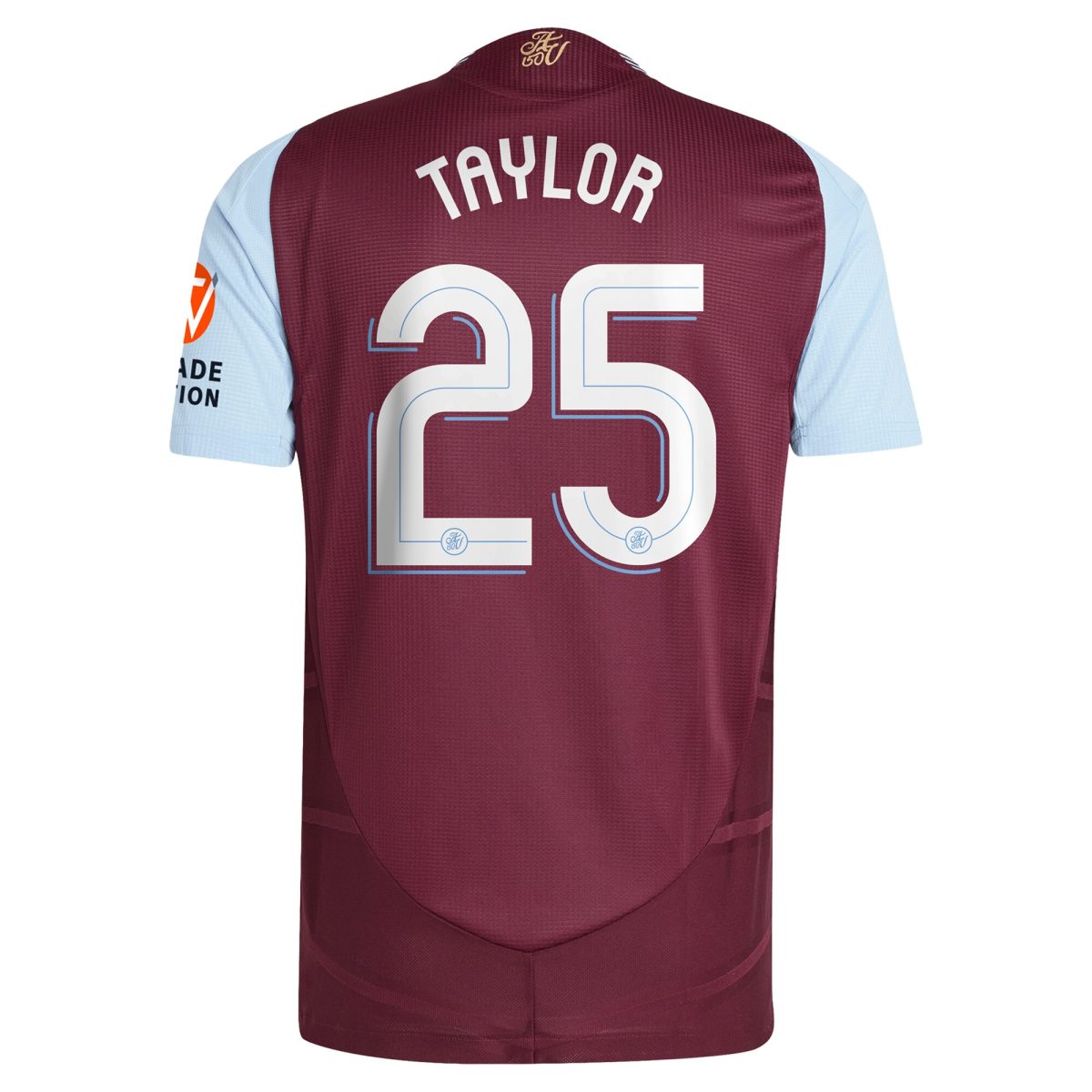aston villa adidas home authentic shirt 2024-25 with taylor 25 cup printing Collection | Official Aston Villa Shirts