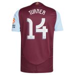 aston villa adidas home authentic shirt 2024-25 with turner 14 cup printing Collection | Official Aston Villa Shirts