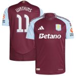 aston villa adidas home authentic shirt 2024-25 with watkins 11 cup printing Collection | Official Aston Villa Shirts