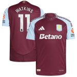 aston villa adidas home authentic shirt 2024-25 with watkins 11 printing Collection | Official Aston Villa Shirts