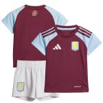 aston villa adidas home baby kit 2024-25 with custom printing Collection | Official Aston Villa Shirts