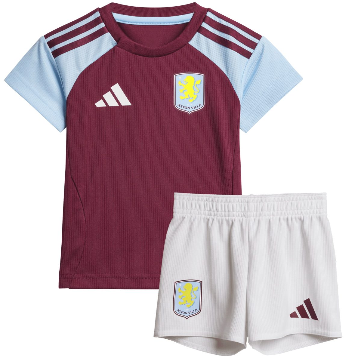 aston villa adidas home baby kit 2024-25 with custom printing Collection | Official Aston Villa Shirts