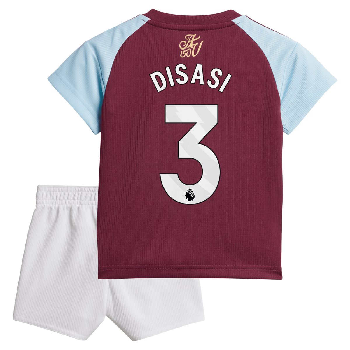 aston villa adidas home baby kit 2024-25 with disasi 3 printing Collection | Official Aston Villa Shirts