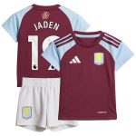 aston villa adidas home baby kit 2024-25 with jaden 19 printing Collection | Official Aston Villa Shirts