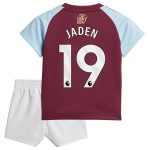 aston villa adidas home baby kit 2024-25 with jaden 19 printing Collection | Official Aston Villa Shirts