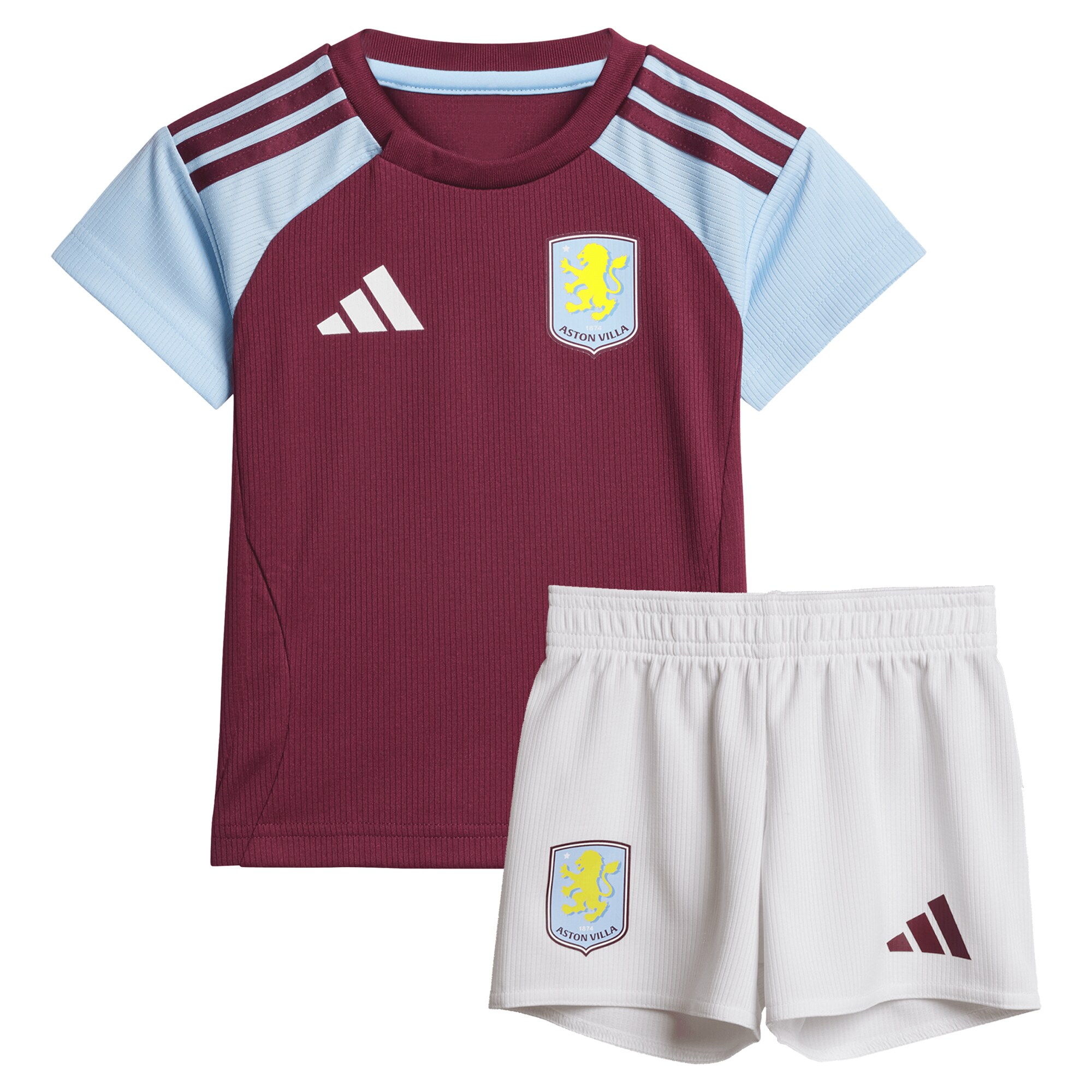 aston villa adidas home baby kit 2024-25 with m.asensio 21 printing Collection | Official Aston Villa Shirts