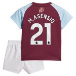 aston villa adidas home baby kit 2024-25 with m.asensio 21 printing Collection | Official Aston Villa Shirts