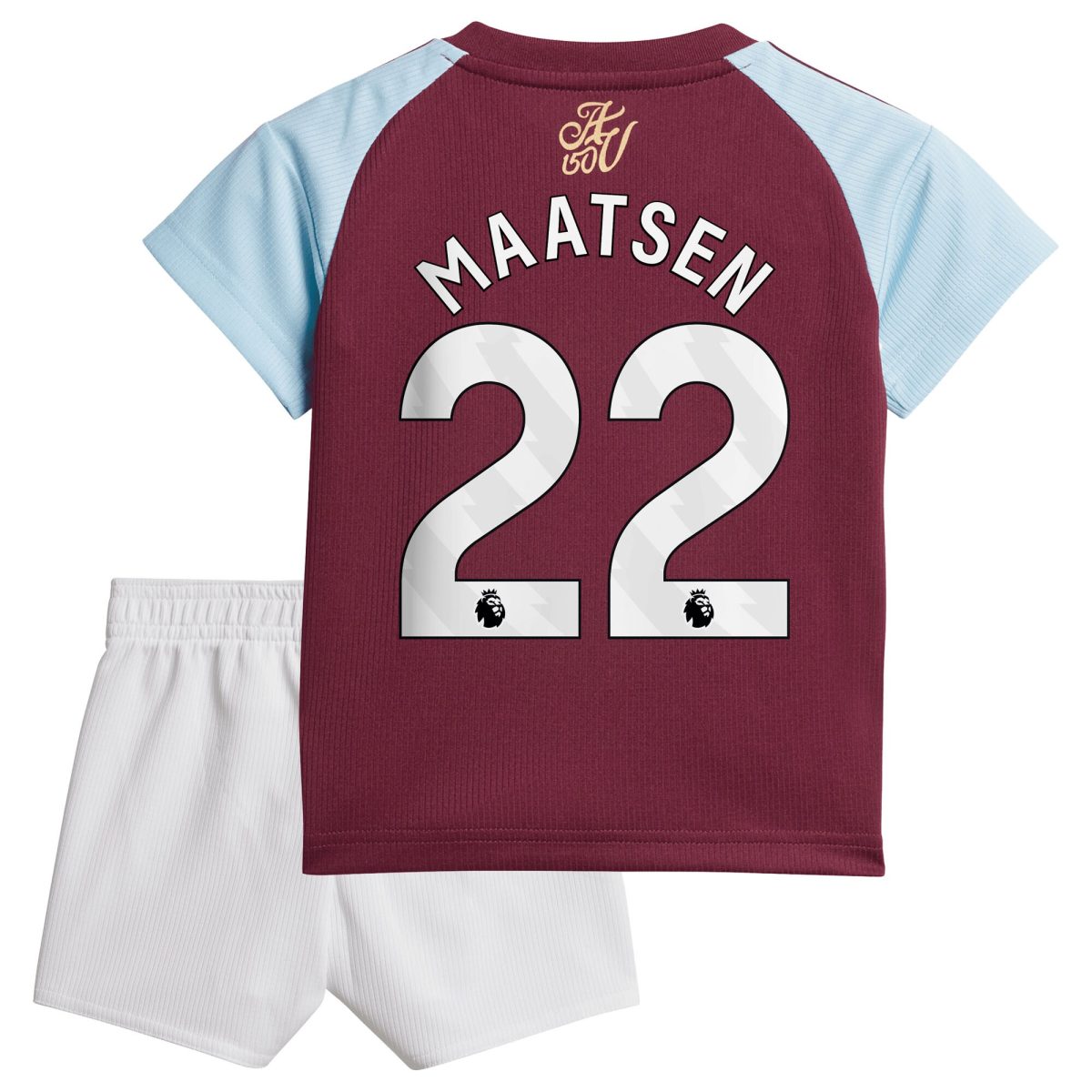 aston villa adidas home baby kit 2024-25 with maatsen 22 printing Collection | Official Aston Villa Shirts
