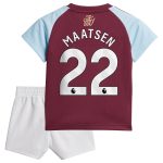 aston villa adidas home baby kit 2024-25 with maatsen 22 printing Collection | Official Aston Villa Shirts