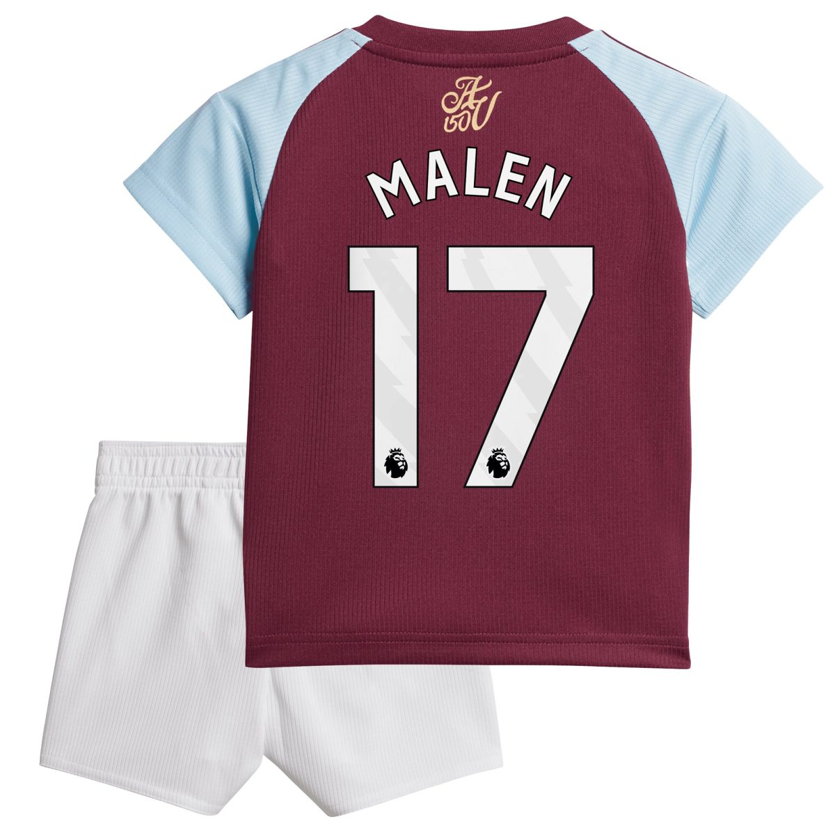 aston villa adidas home baby kit 2024-25 with malen 17 printing Collection | Official Aston Villa Shirts