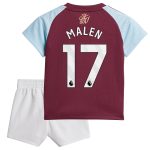 aston villa adidas home baby kit 2024-25 with malen 17 printing Collection | Official Aston Villa Shirts