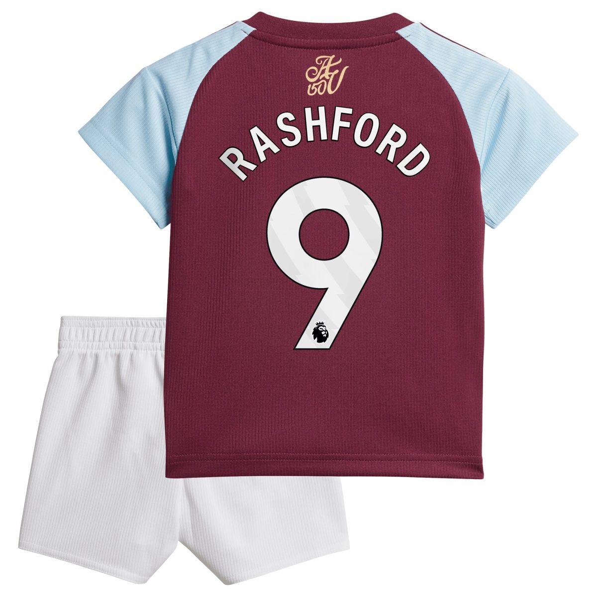 aston villa adidas home baby kit 2024-25 with rashford 9 printing Collection | Official Aston Villa Shirts