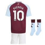 aston villa adidas home mini kit 2024-25 with buendia 10 printing Collection | Official Aston Villa Shirts
