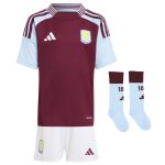 aston villa adidas home mini kit 2024-25 with custom printing Collection | Official Aston Villa Shirts