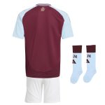 aston villa adidas home mini kit 2024-25 with custom printing Collection | Official Aston Villa Shirts