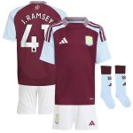 aston villa adidas home mini kit 2024-25 with j. ramsey 41 printing Collection | Official Aston Villa Shirts