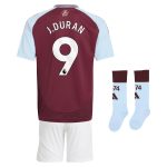 aston villa adidas home mini kit 2024-25 with j.duran 9 printing Collection | Official Aston Villa Shirts