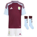 aston villa adidas home mini kit 2024-25 with konsa 4 printing Collection | Official Aston Villa Shirts