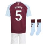 aston villa adidas home mini kit 2024-25 with mings 5 printing Collection | Official Aston Villa Shirts