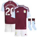 aston villa adidas home mini kit 2024-25 with nedeljković 20 printing Collection | Official Aston Villa Shirts