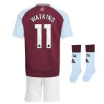 aston villa adidas home mini kit 2024-25 with watkins 11 printing Collection | Official Aston Villa Shirts