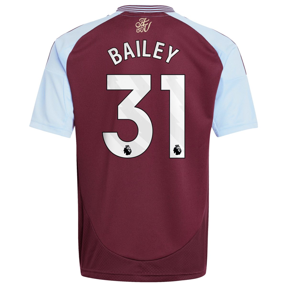 aston villa adidas home shirt 2024-25 – kids with bailey 31 printing Collection | Official Aston Villa Shirts