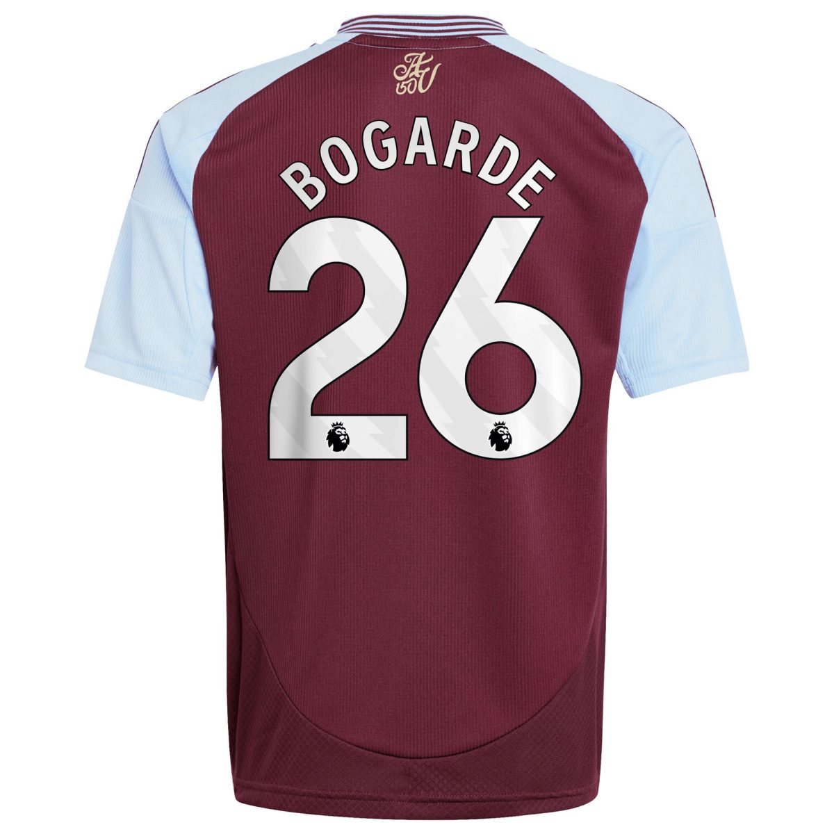 aston villa adidas home shirt 2024-25 – kids with bogarde 26 printing Collection | Official Aston Villa Shirts