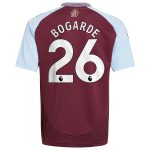 aston villa adidas home shirt 2024-25 – kids with bogarde 26 printing Collection | Official Aston Villa Shirts