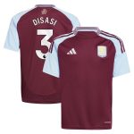 aston villa adidas home shirt 2024-25 – kids with disasi 3 printing Collection | Official Aston Villa Shirts