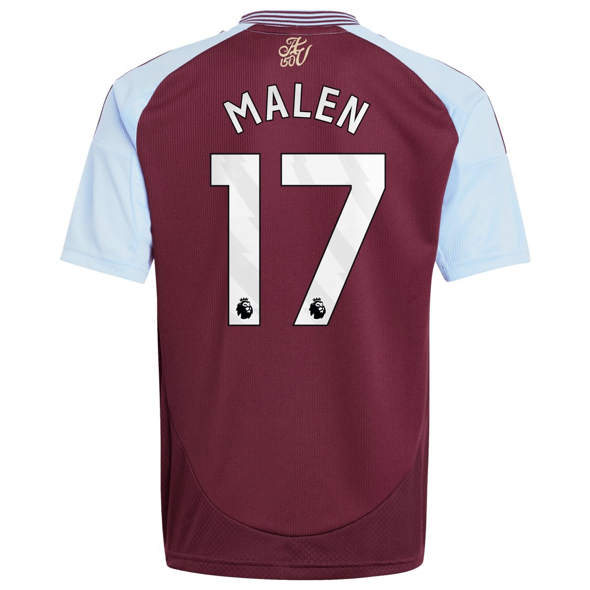 aston villa adidas home shirt 2024-25 – kids with malen 17 printing Collection | Official Aston Villa Shirts