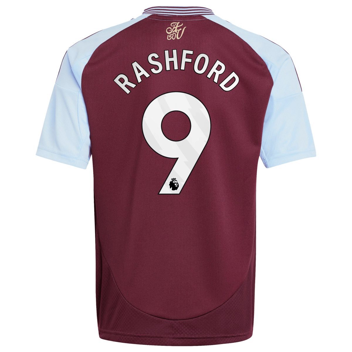 aston villa adidas home shirt 2024-25 – kids with rashford 9 printing Collection | Official Aston Villa Shirts