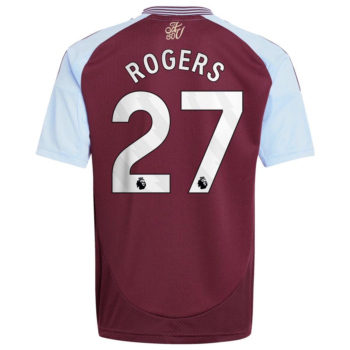 aston villa adidas home shirt 2024-25 – kids with rogers 27 printing Collection | Official Aston Villa Shirts