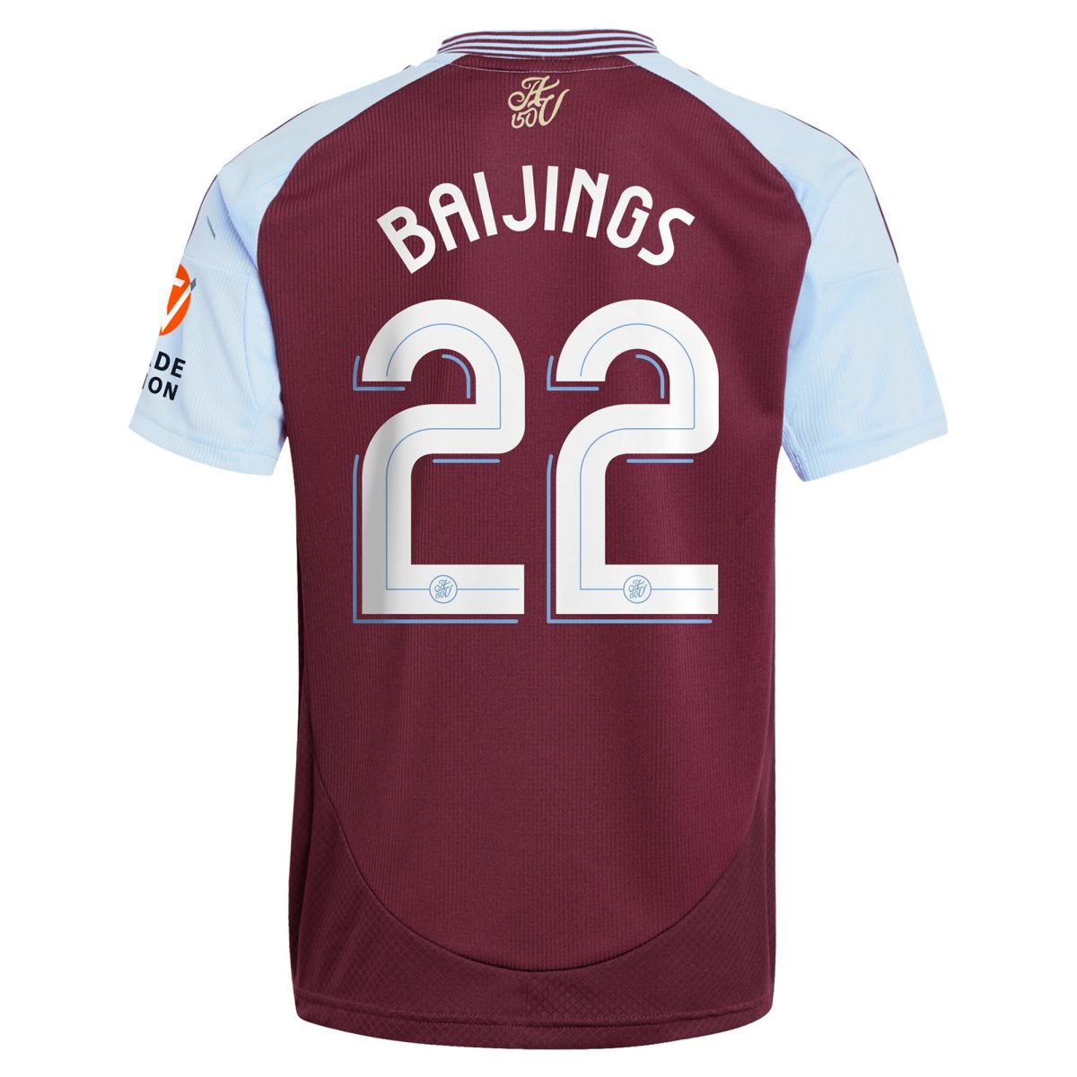 aston villa adidas home shirt 2024-25 with baijings 22 cup printing Collection | Official Aston Villa Shirts