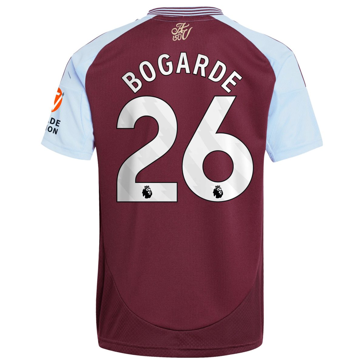 aston villa adidas home shirt 2024-25 with bogarde 26 printing Collection | Official Aston Villa Shirts