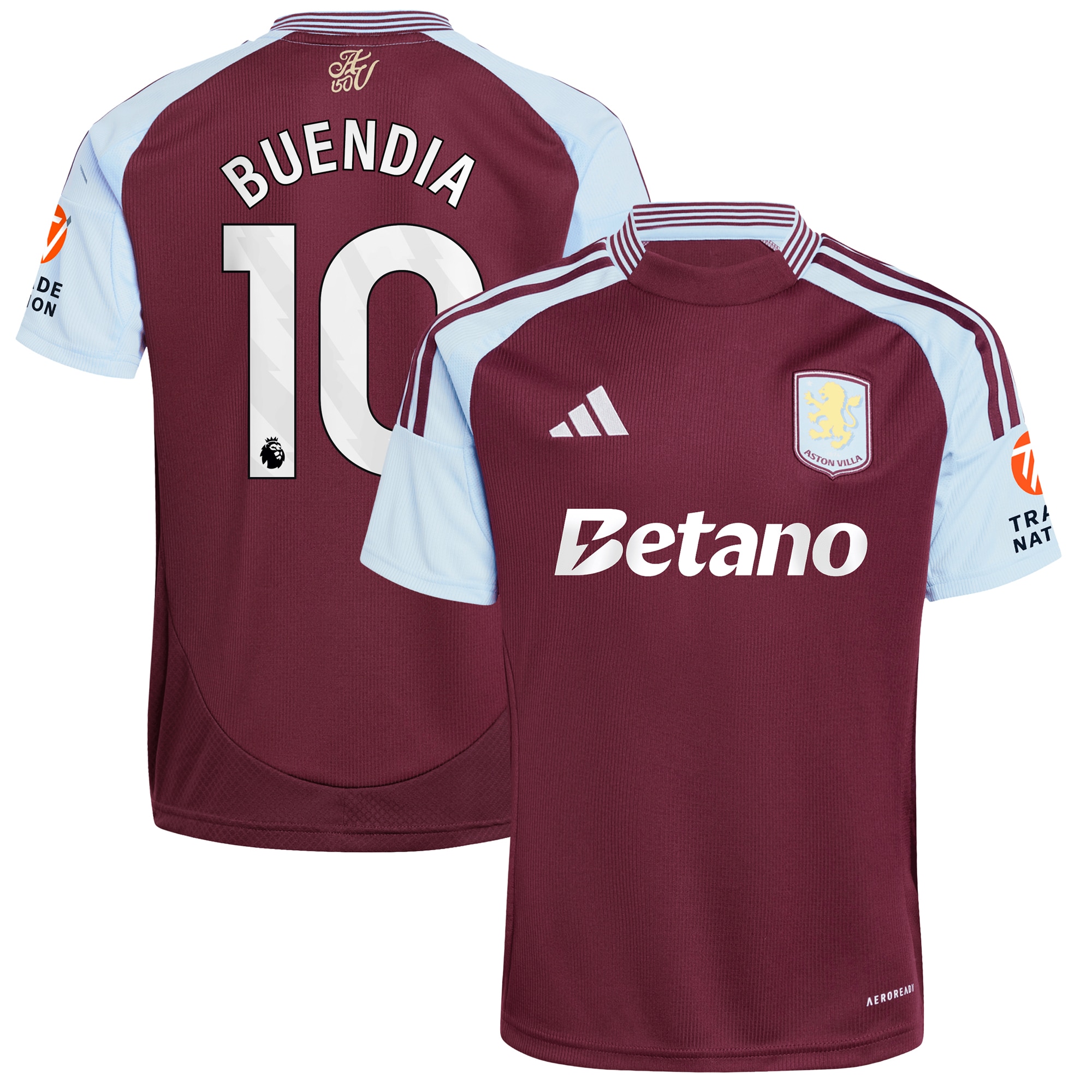 aston villa adidas home shirt 2024-25 with buendia 10 printing Collection | Official Aston Villa Shirts