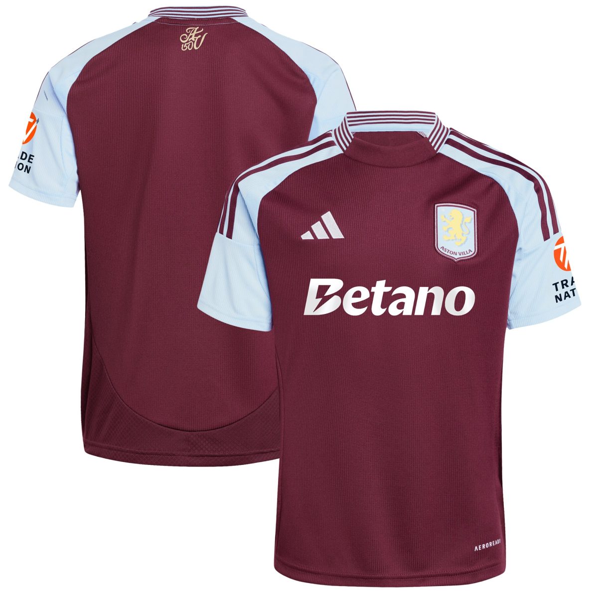 aston villa adidas home shirt 2024-25 with custom printing Collection | Official Aston Villa Shirts