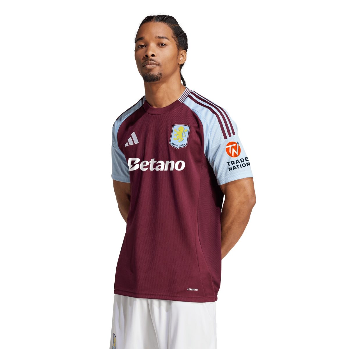 aston villa adidas home shirt 2024-25 with custom printing Collection | Official Aston Villa Shirts