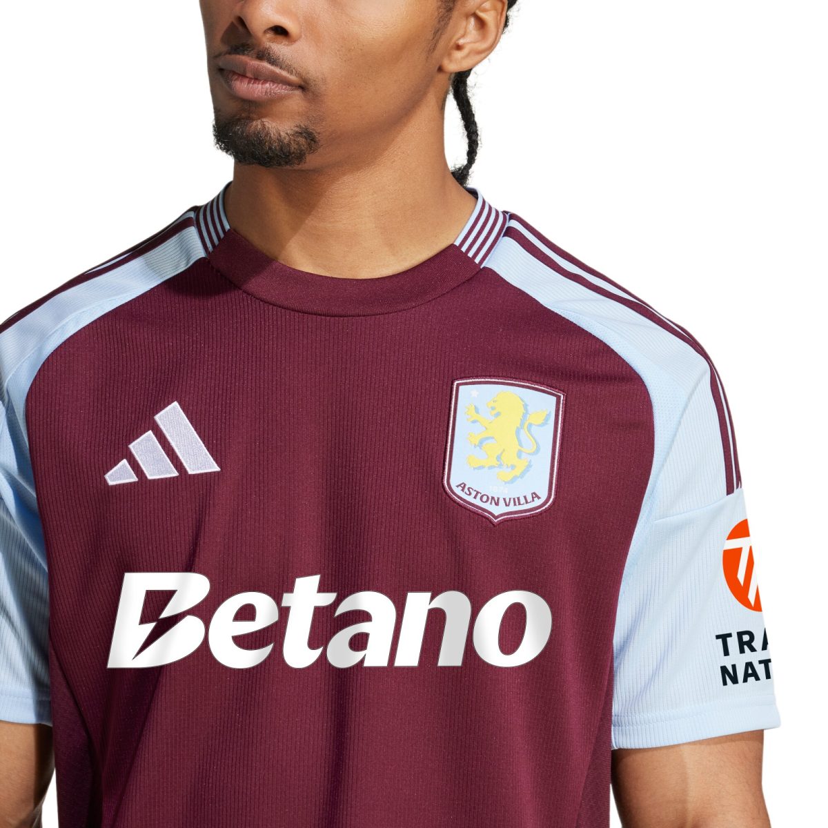 aston villa adidas home shirt 2024-25 with custom printing Collection | Official Aston Villa Shirts
