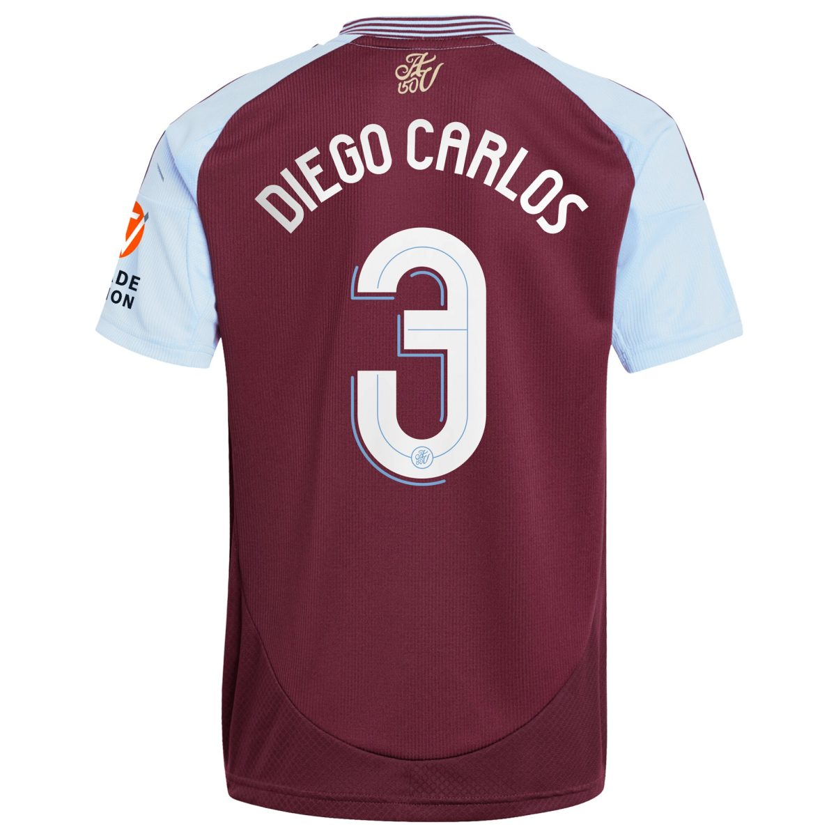 aston villa adidas home shirt 2024-25 with diego carlos 3 cup printing Collection | Official Aston Villa Shirts