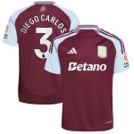 aston villa adidas home shirt 2024-25 with diego carlos 3 printing Collection | Official Aston Villa Shirts