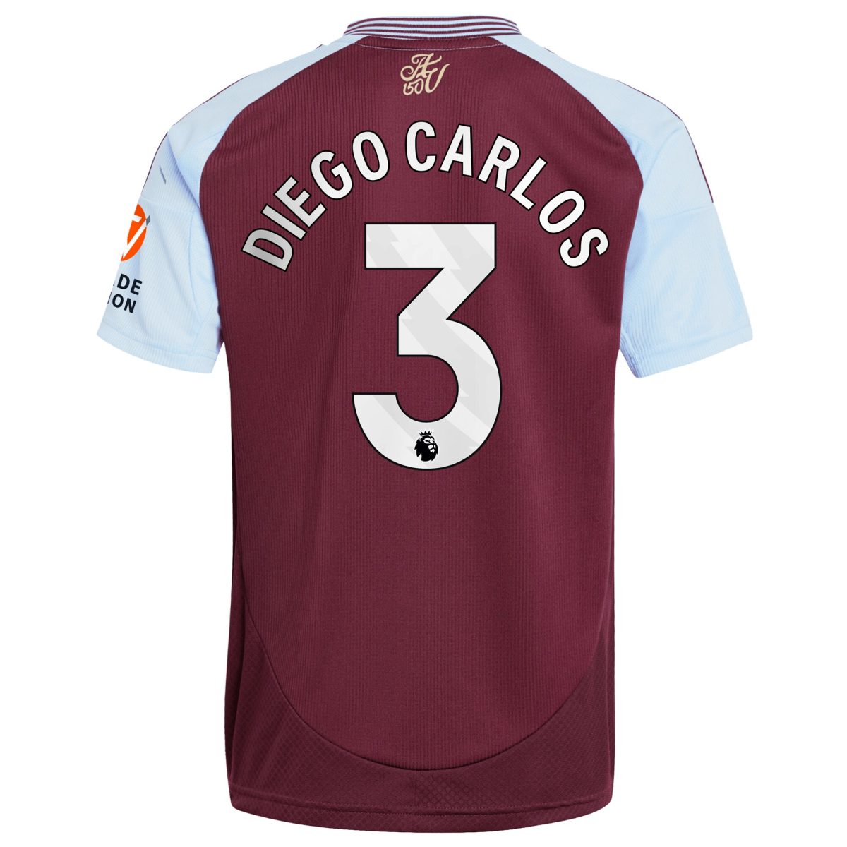 aston villa adidas home shirt 2024-25 with diego carlos 3 printing Collection | Official Aston Villa Shirts