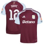 aston villa adidas home shirt 2024-25 with digne 12 cup printing Collection | Official Aston Villa Shirts