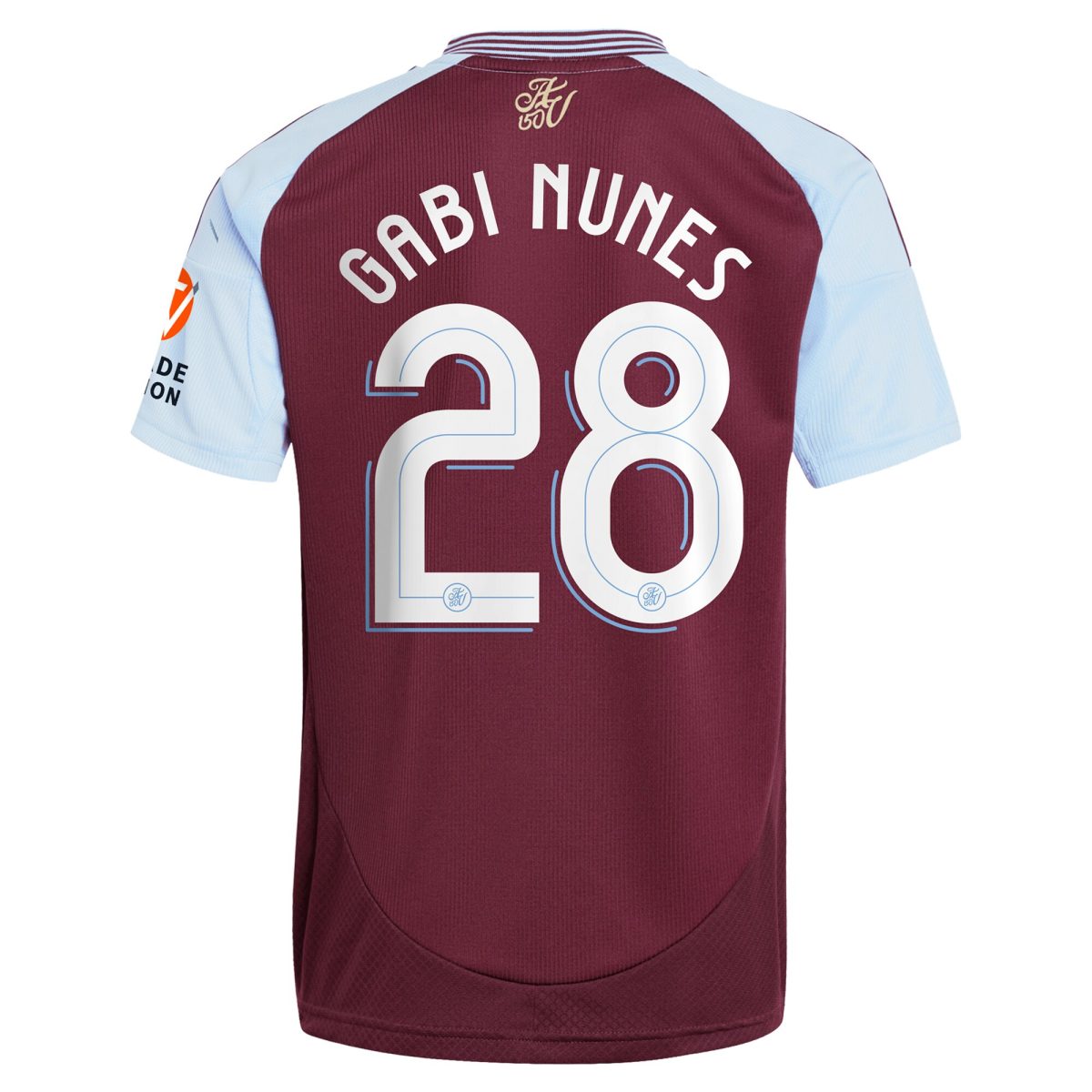 aston villa adidas home shirt 2024-25 with gabi nunes 28 cup printing Collection | Official Aston Villa Shirts