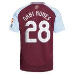 aston villa adidas home shirt 2024-25 with gabi nunes 28 cup printing Collection | Official Aston Villa Shirts