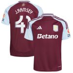 aston villa adidas home shirt 2024-25 with j. ramsey 41 cup printing Collection | Official Aston Villa Shirts