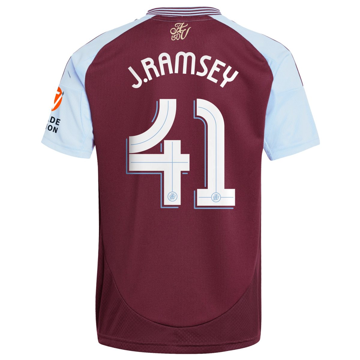 aston villa adidas home shirt 2024-25 with j. ramsey 41 cup printing Collection | Official Aston Villa Shirts